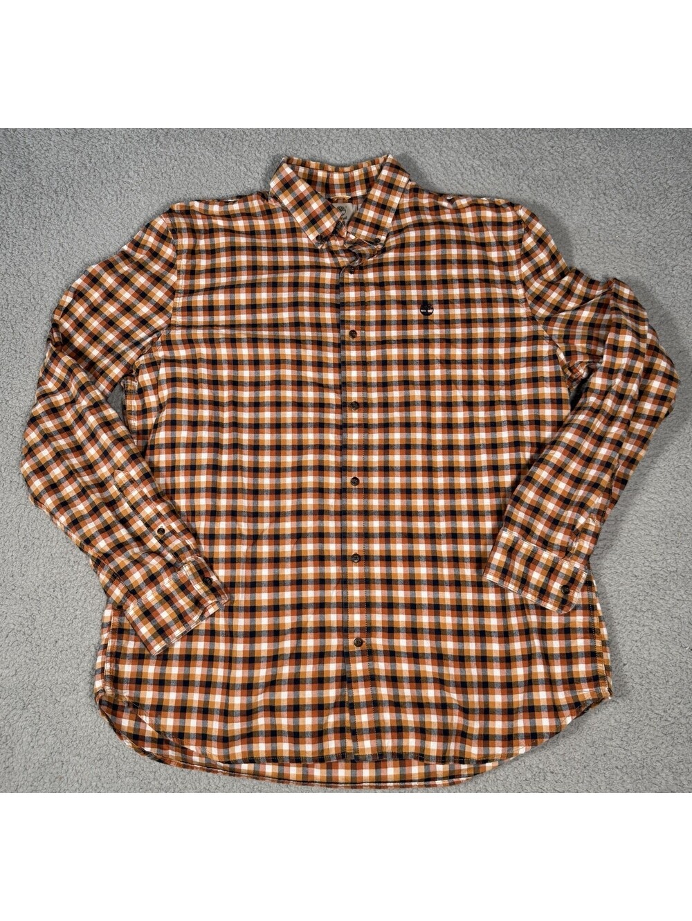 Timberland Plaid Flannel Long Sleeve Slim Fit Mens 2XL